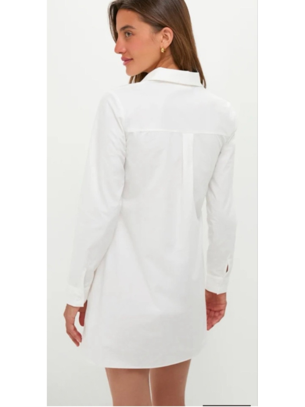 Tuckernuck HYACINTH HOUSE White Floral Applique Avery Mini Dress S - Picture 7 of 9